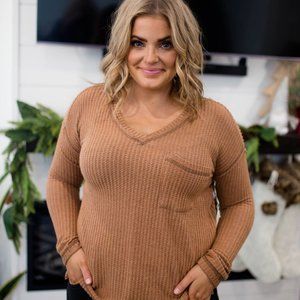 Waffle Knit Long Sleeve